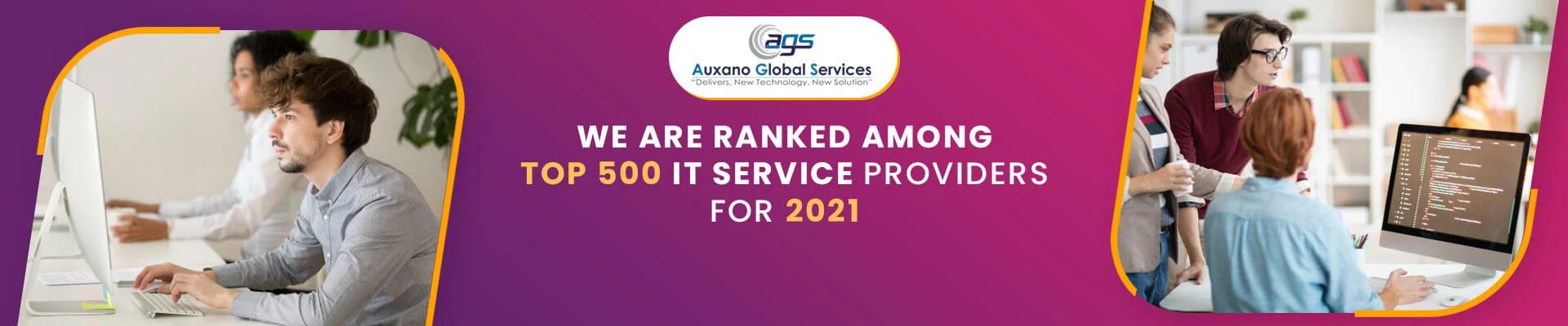 Ranked Top 500 IT Services Providers For 2021 | Auxano Global Services