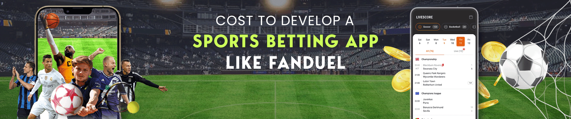 Develop Sports Betting App Like FanDuel